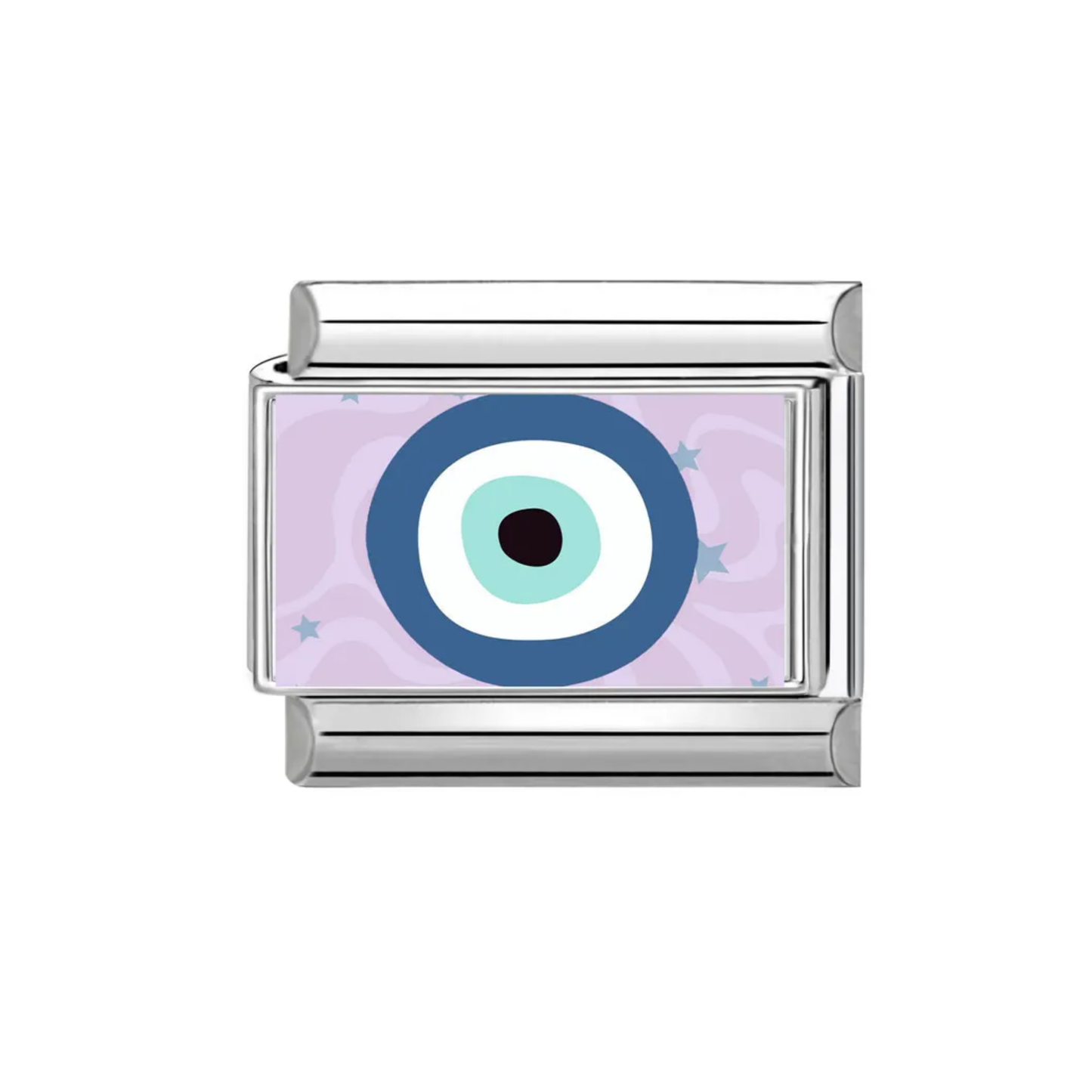 Lavender Evil Eye Italian Charm