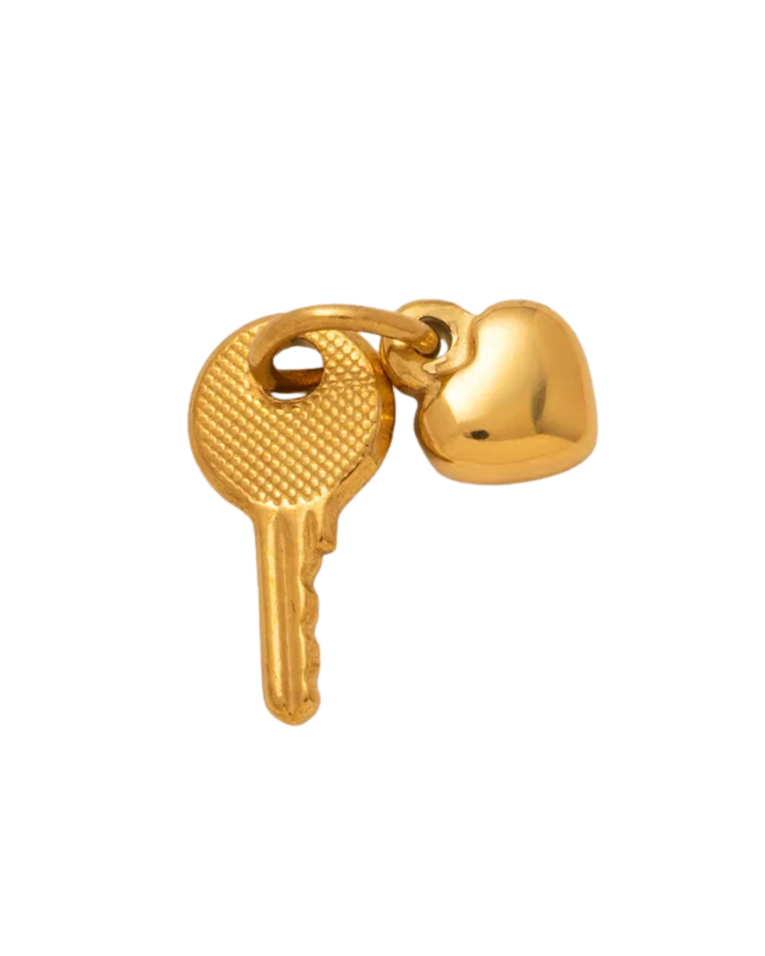 Heart & Key Duo Charm