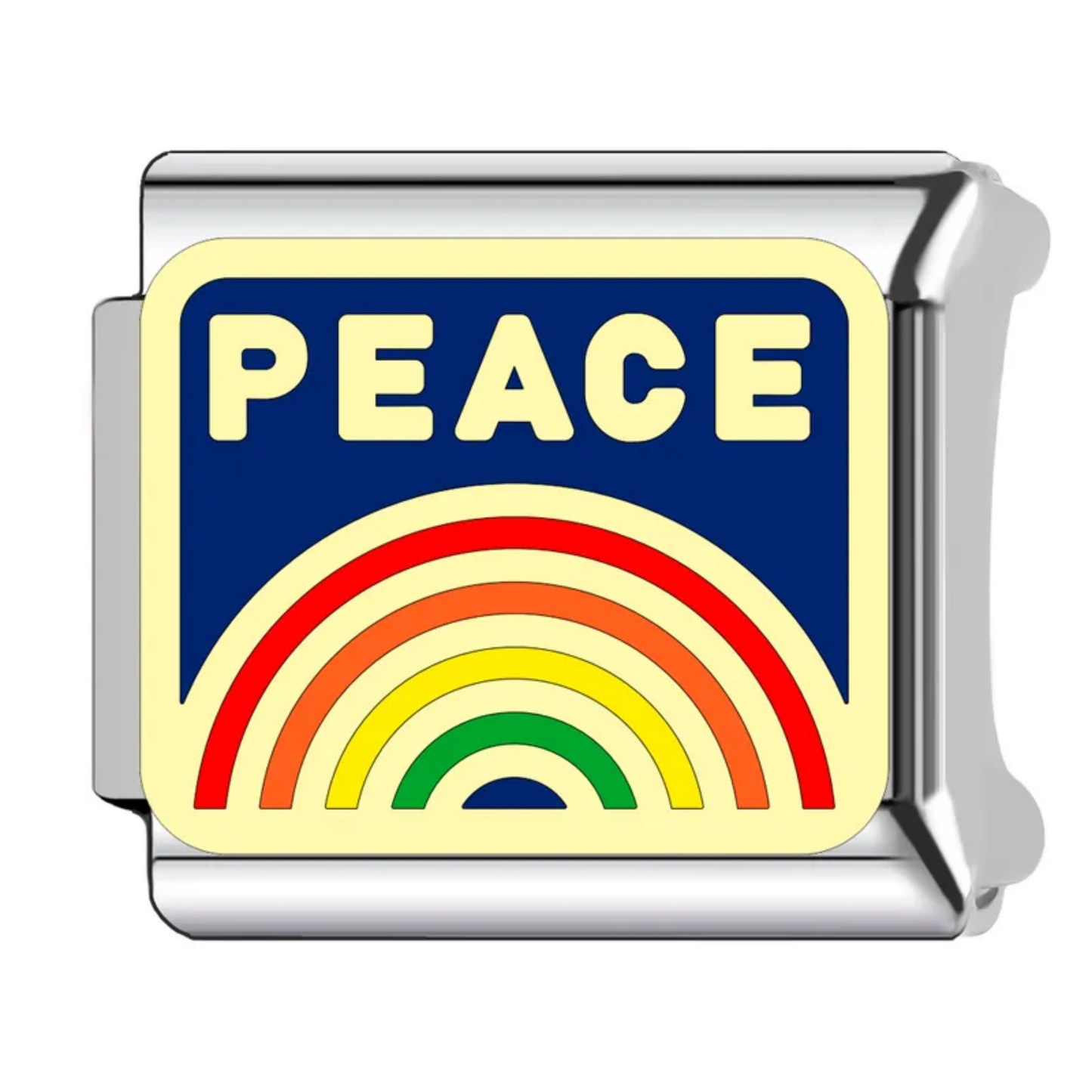 Peace Italian Charm