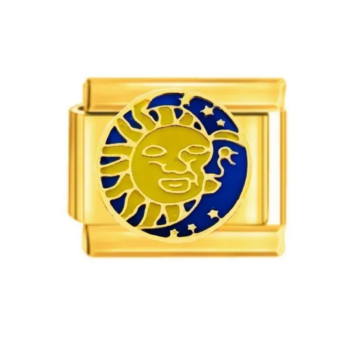 Sun & Moon Italian Charm