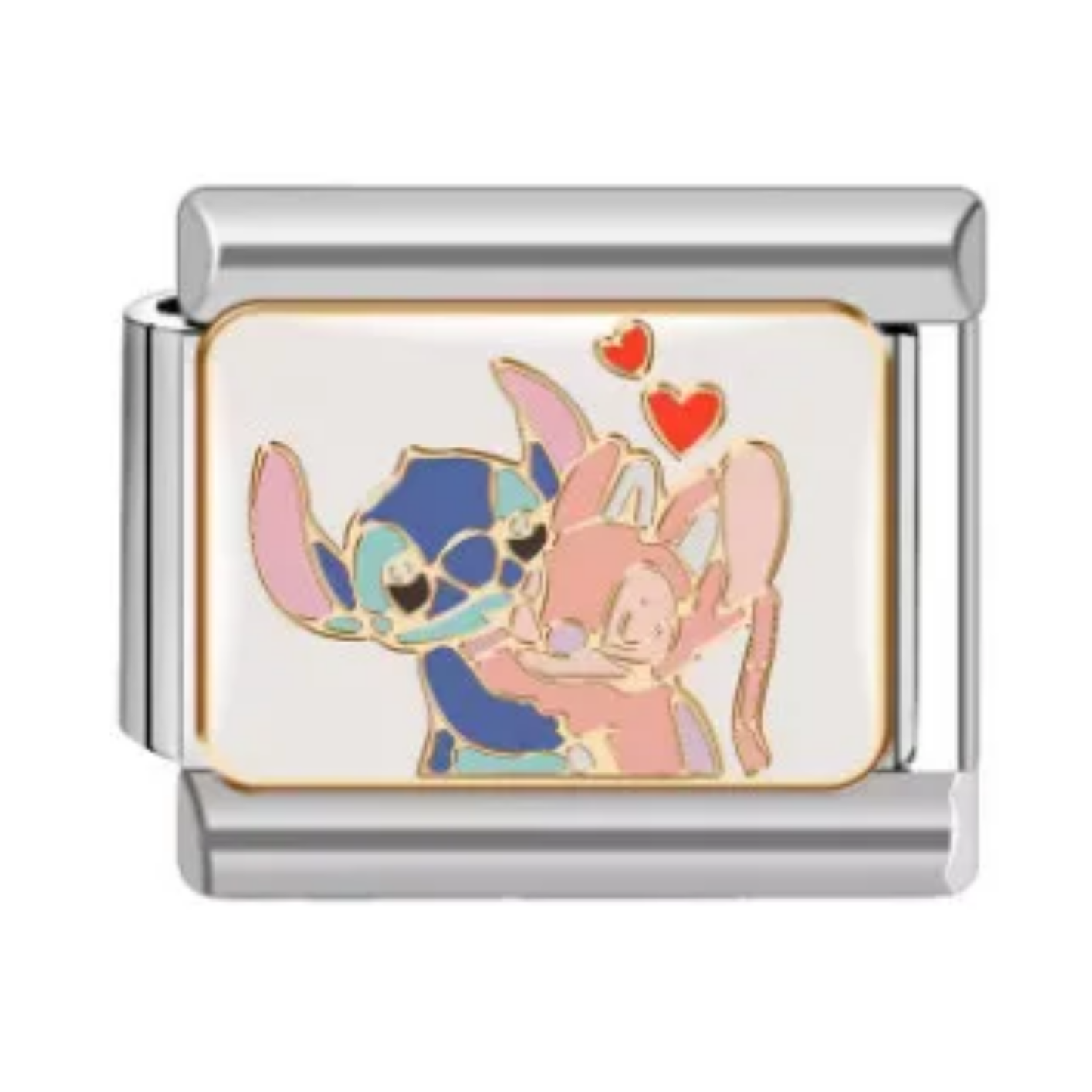 Stitch Inspired Italian Charm