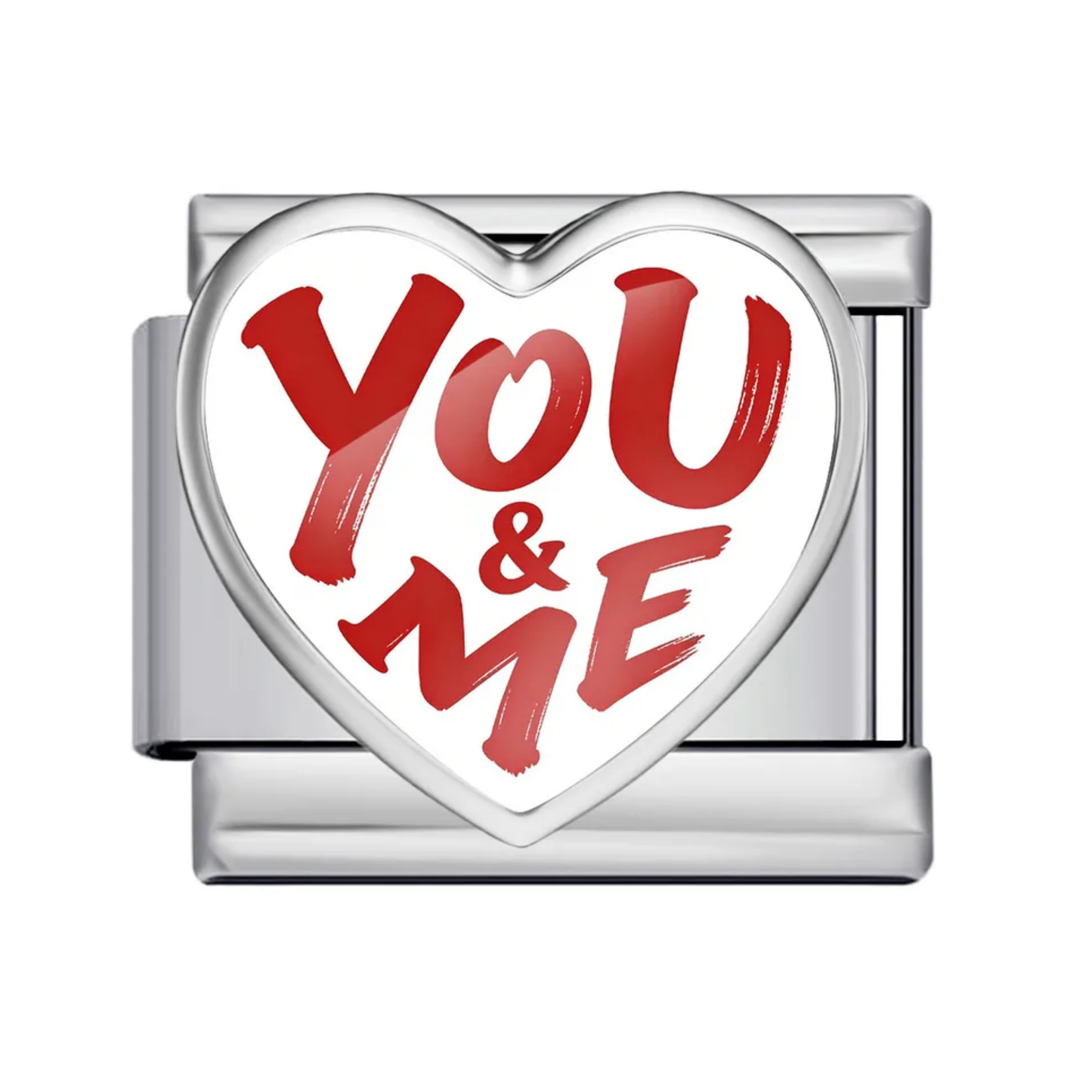 You & Me Love Italian Charm
