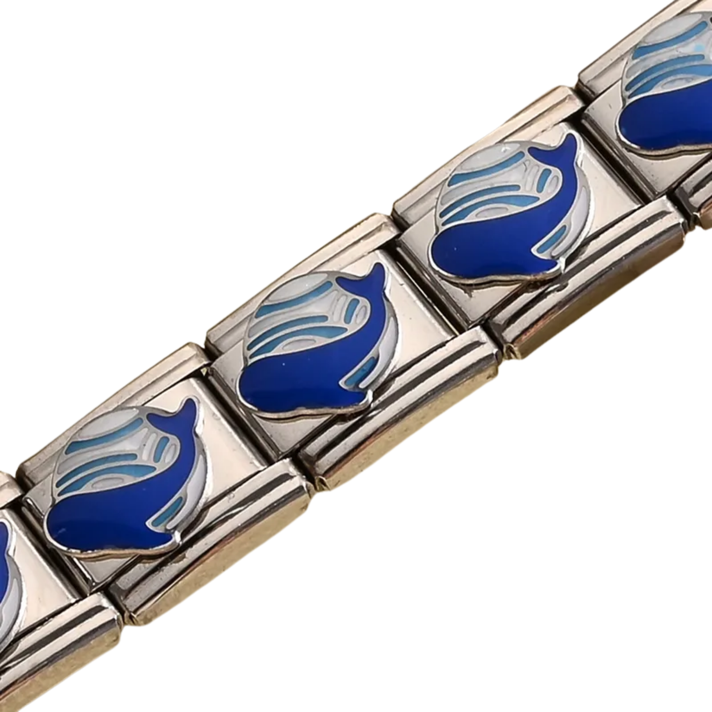 Blue Whale Italian Charm