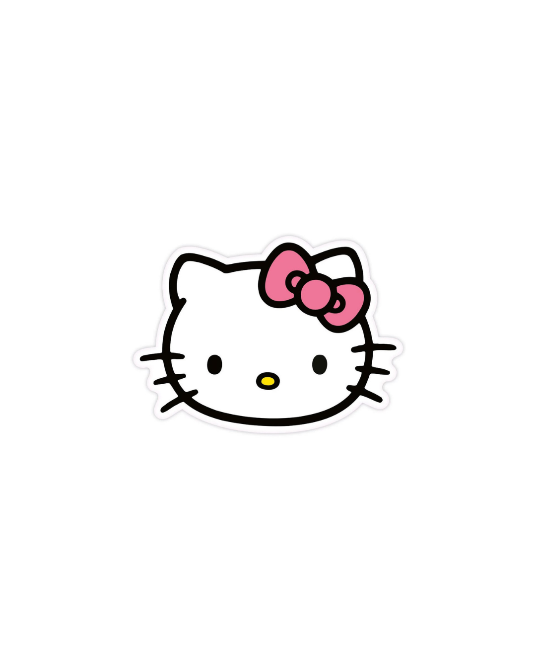 Hello Kitty Metal Sticker