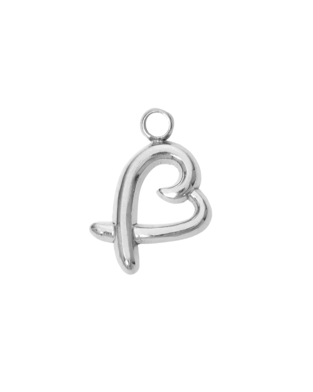 Monogram Heart Charm