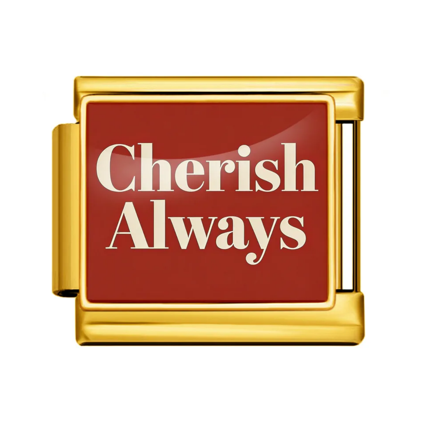 Cherish Always Italian Charm