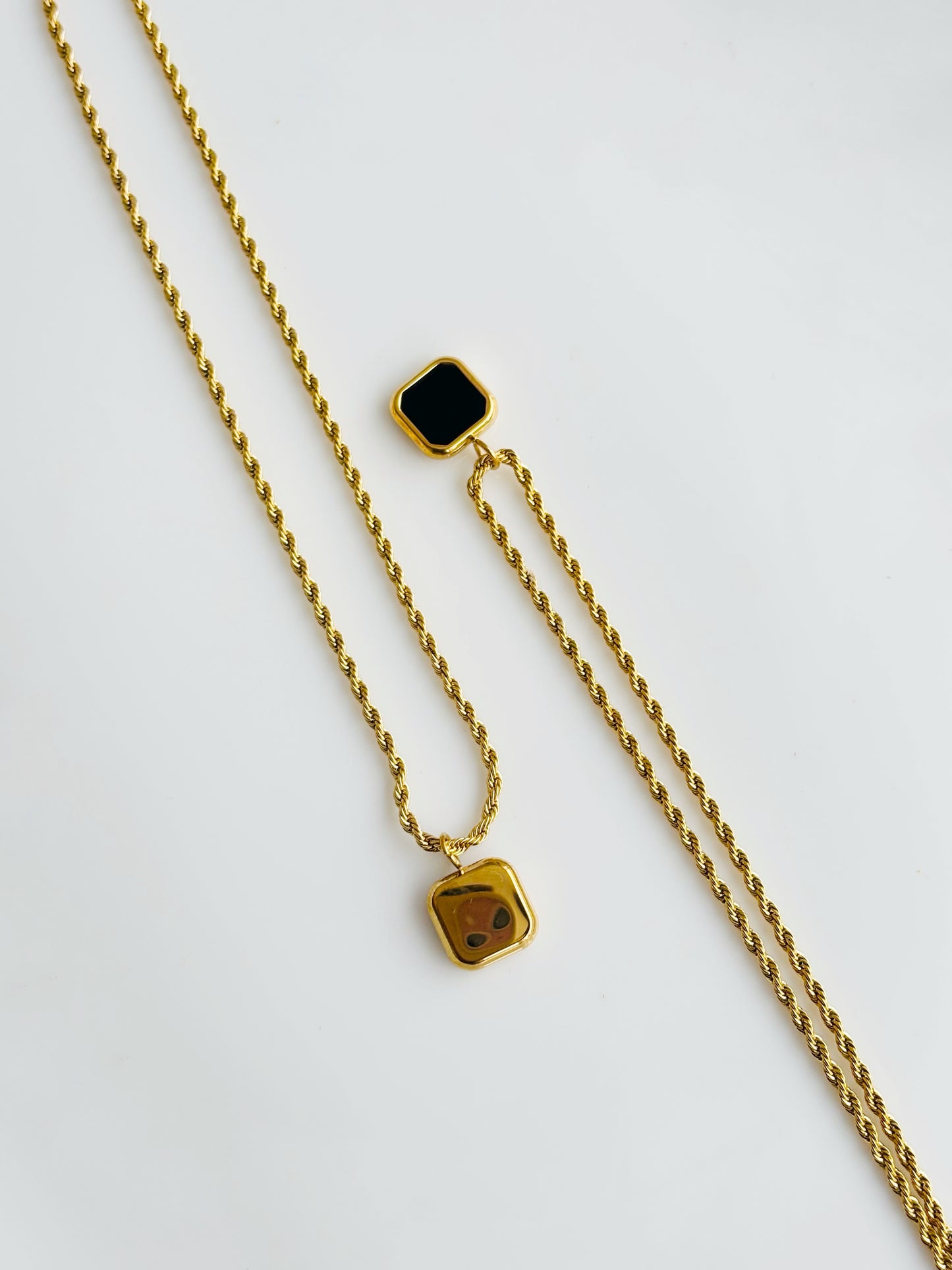 Golden Noir Pendant