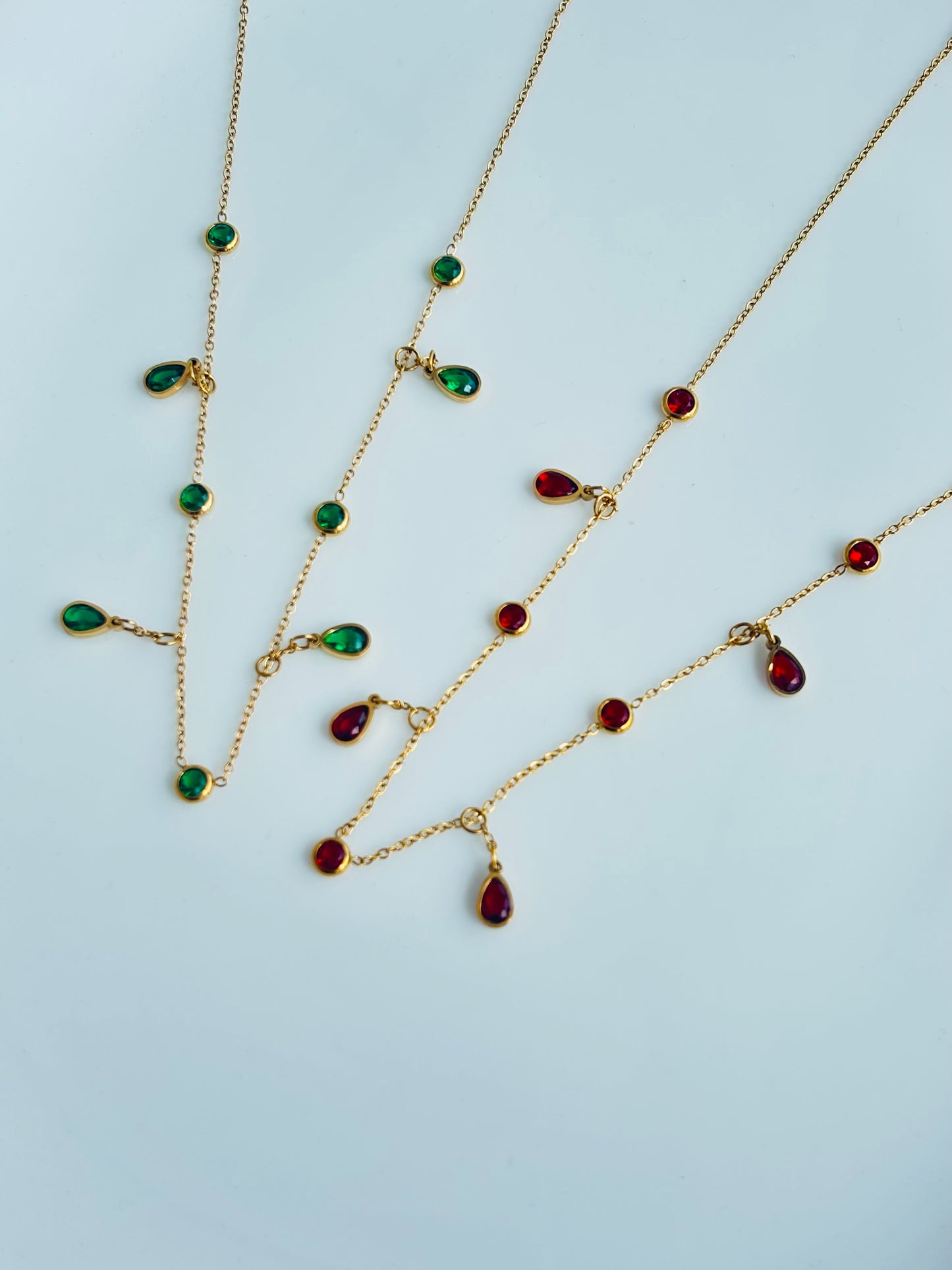 Water Drop Tassel Necklace