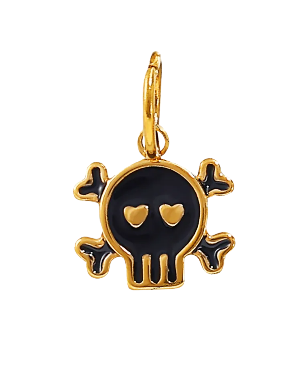 Rebel Heart Skull Charm