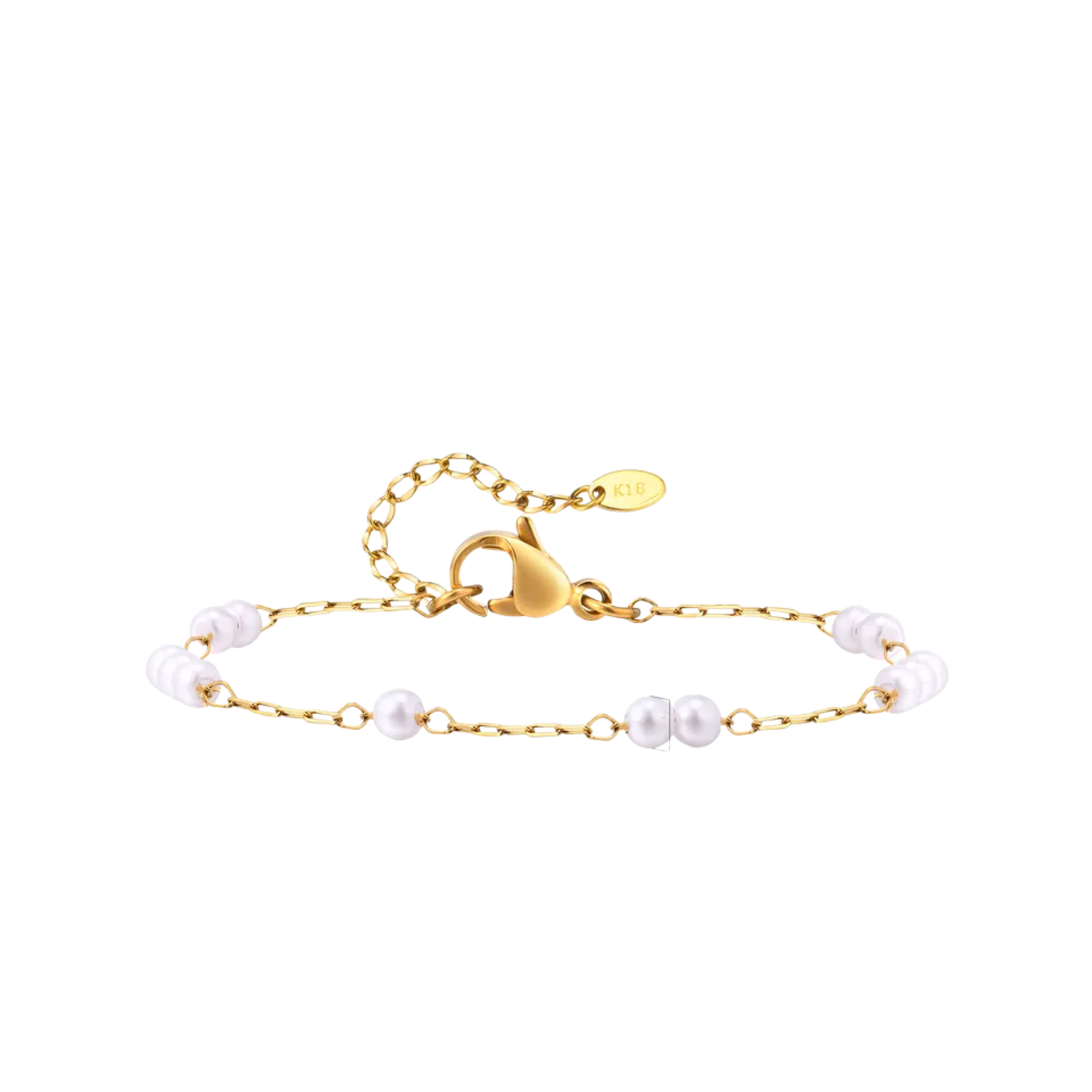 Pearl Link Chain Bracelet