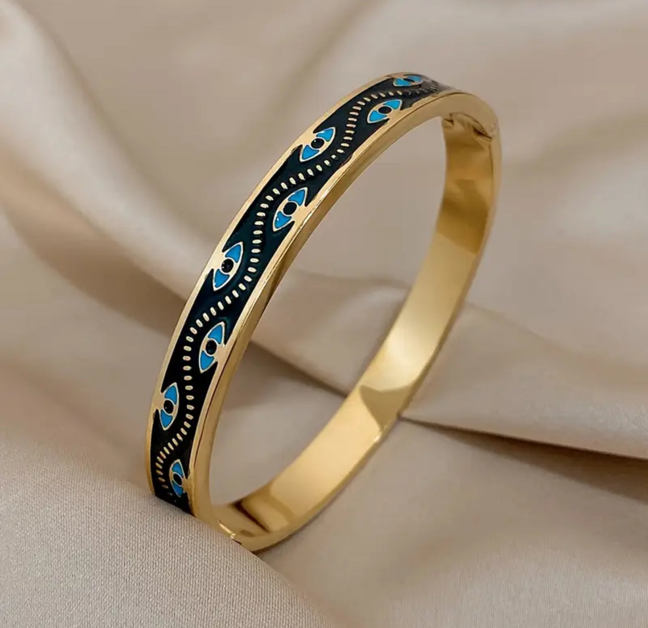 Evil Eye Luxe Bangle
