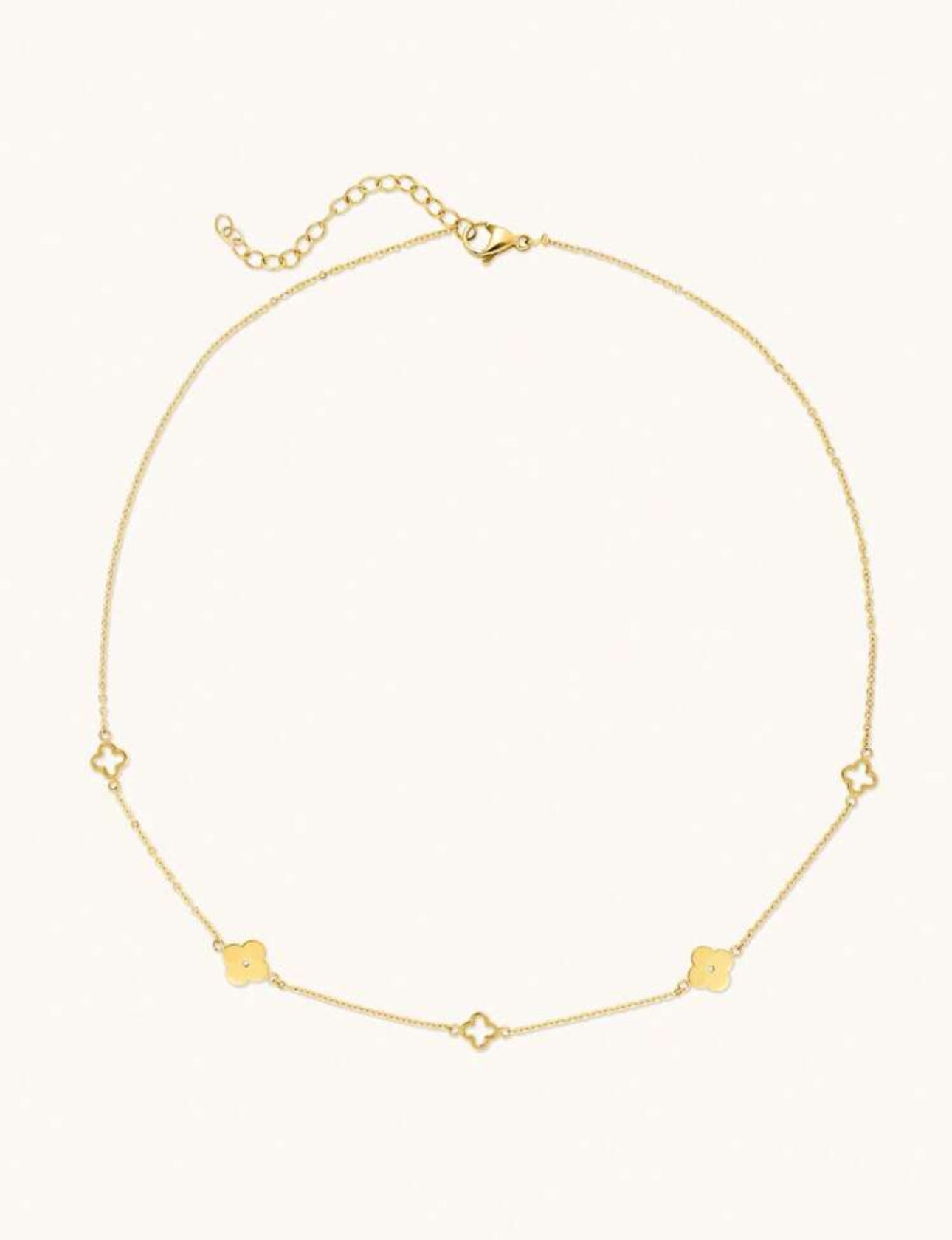 Golden Blossom Chain Bracelet