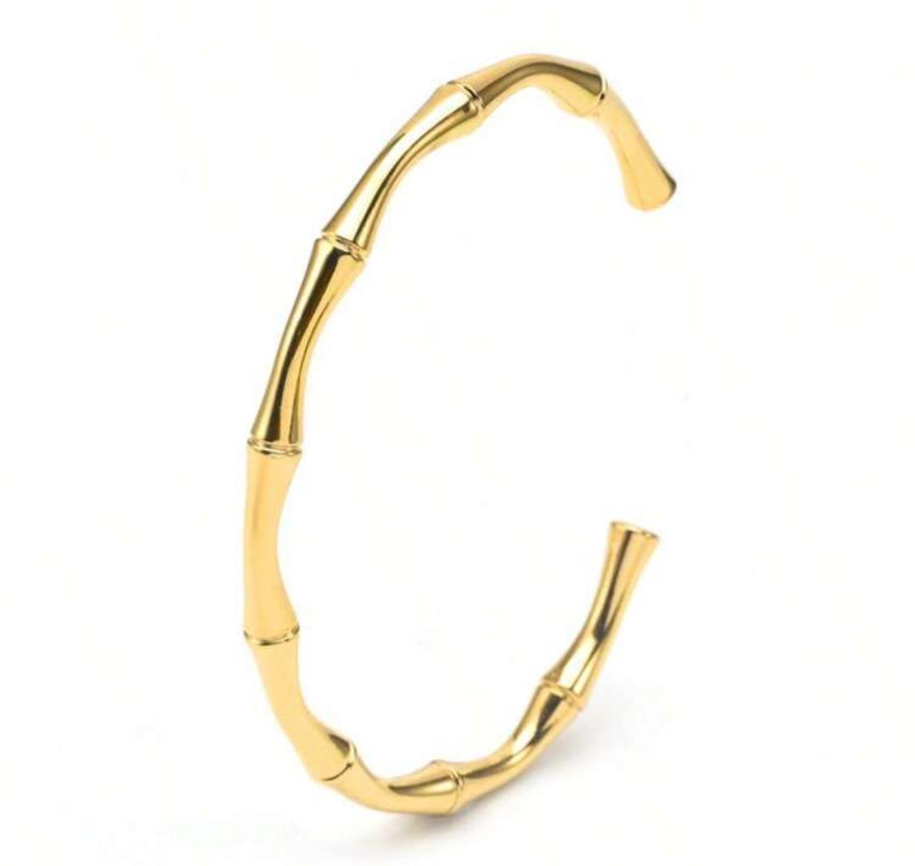 Bamboo Cuff Bangle