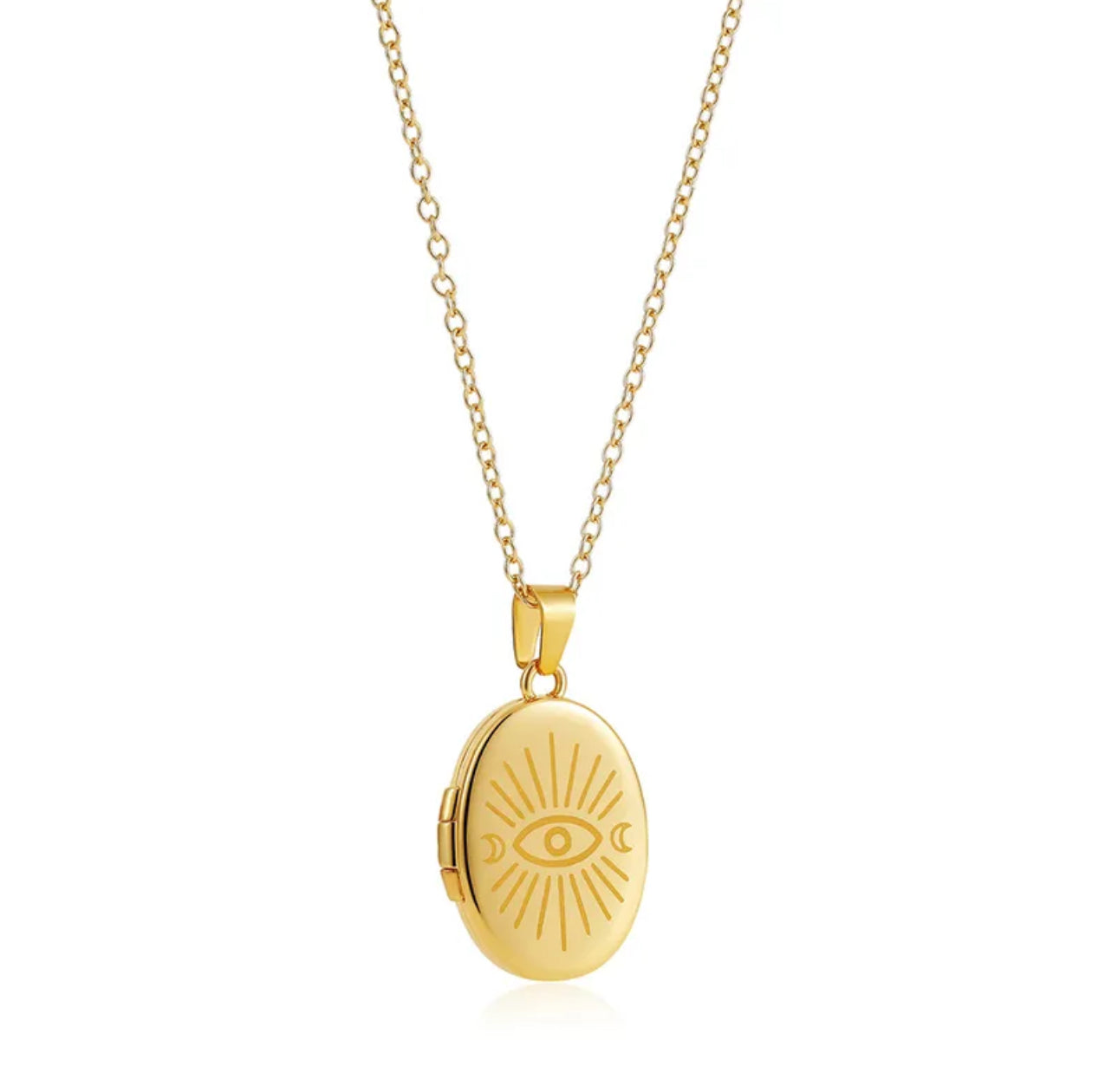 Golden Eye Locket