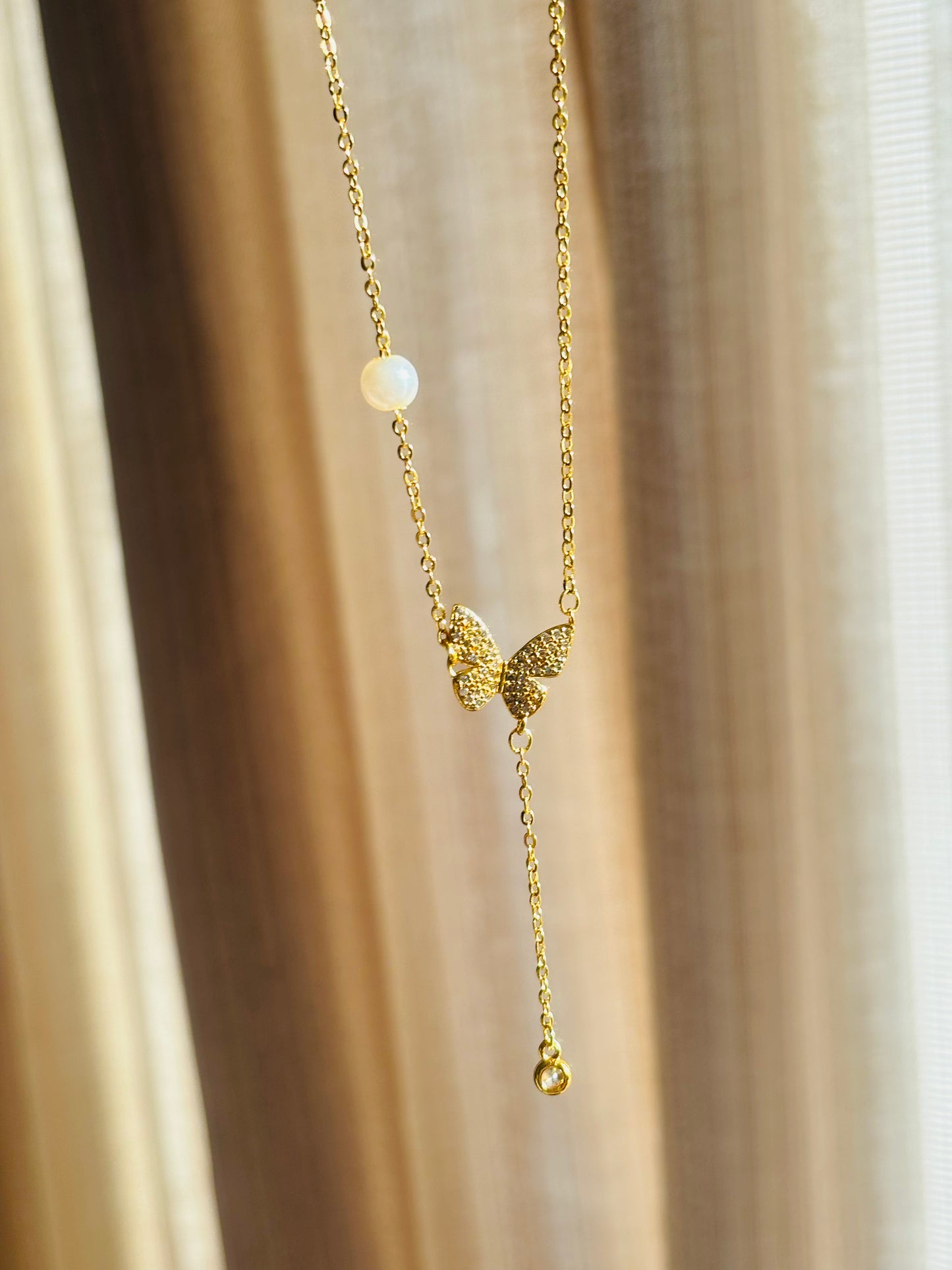 Celestial Butterfly Lariat