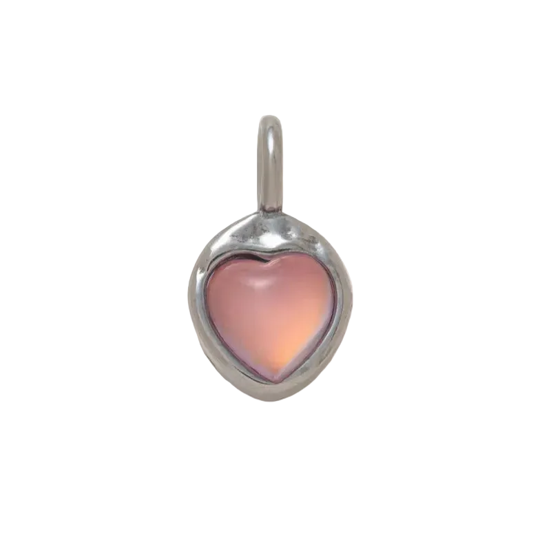 Blush Heart Charm