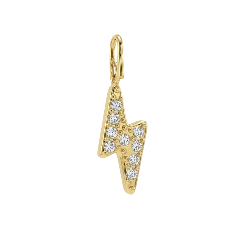 Crystal Lightning Charm