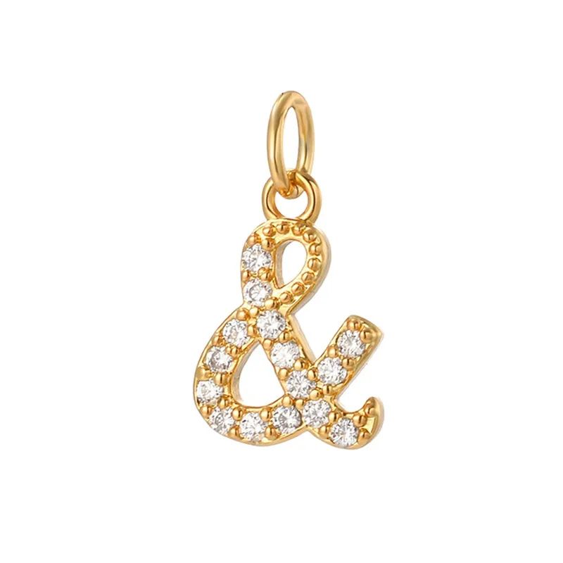 Crystal Ampersand Charm