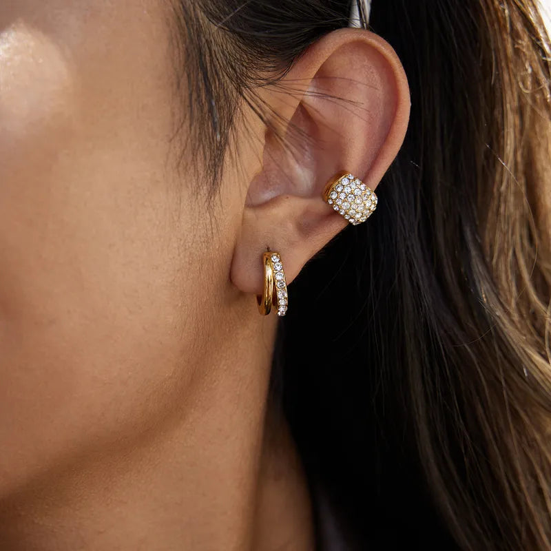 Lumi Double Hoop Earrings