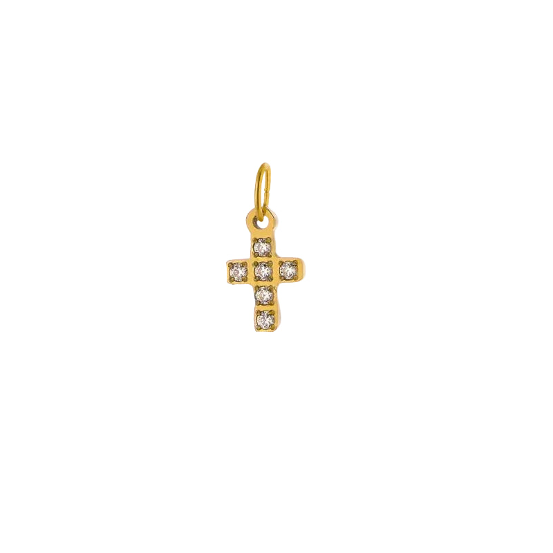 Tiny Cross Charm