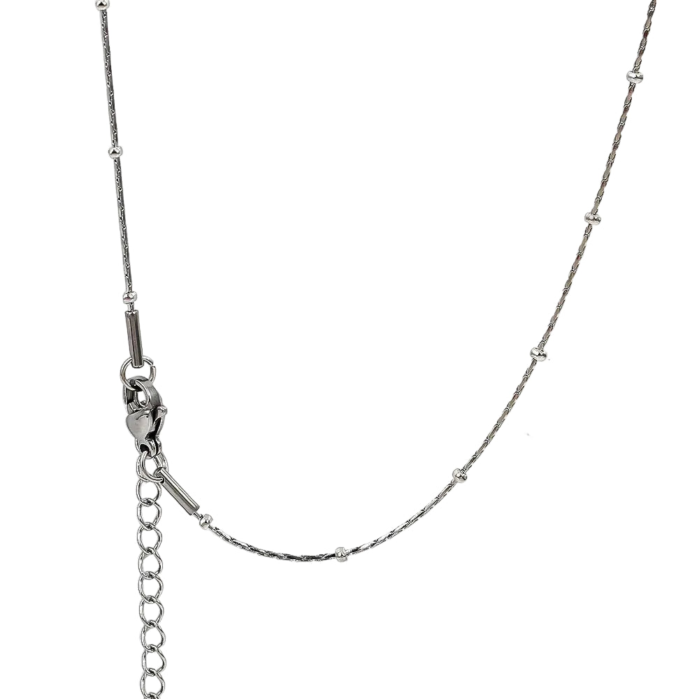 Singapore Beaded Rope Chain Necklace