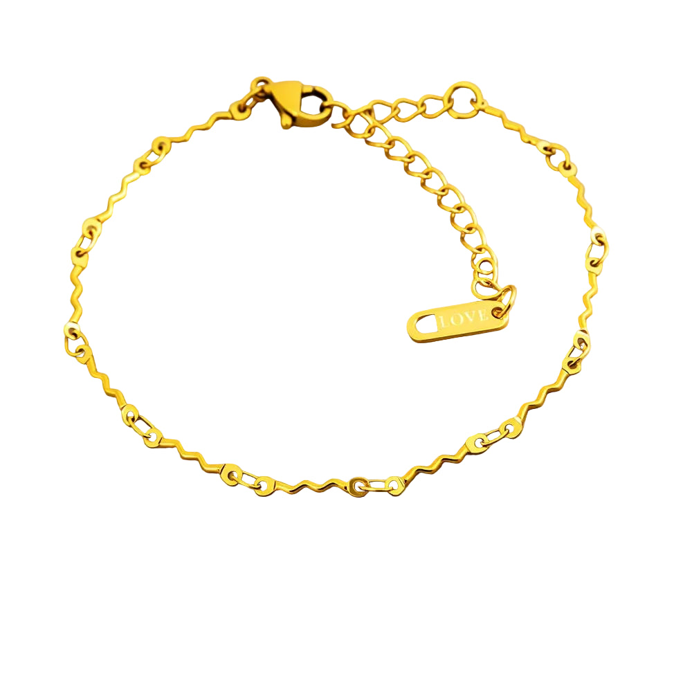 Velvet Wave Link Bracelet