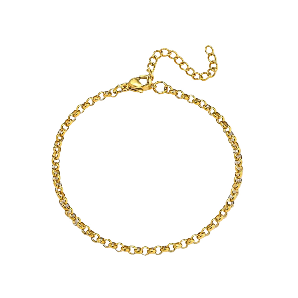 Box Link Chain Bracelet