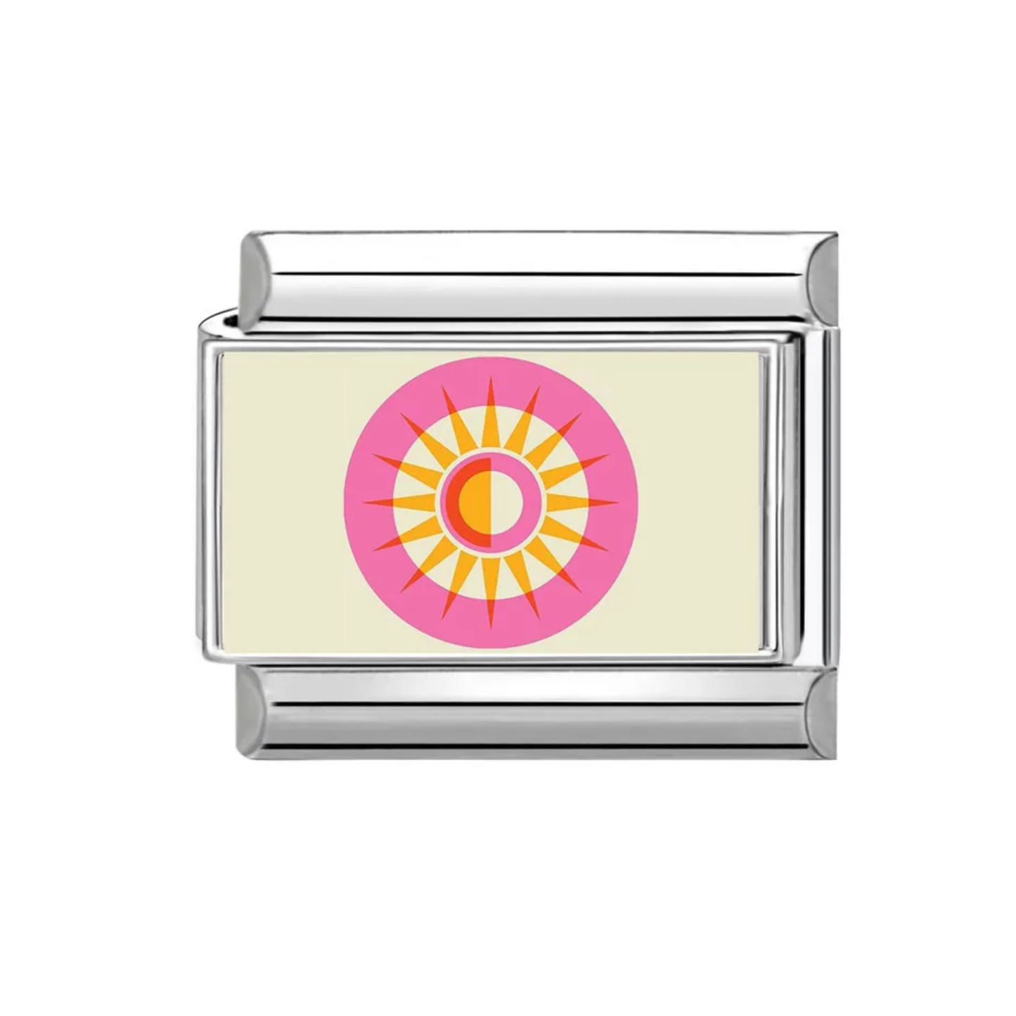 Sun & Moon Italian Charm