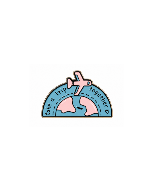 Trip Together Metal Sticker