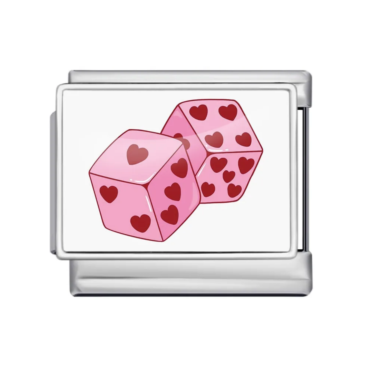 Lucky Love Dice Italian Charm