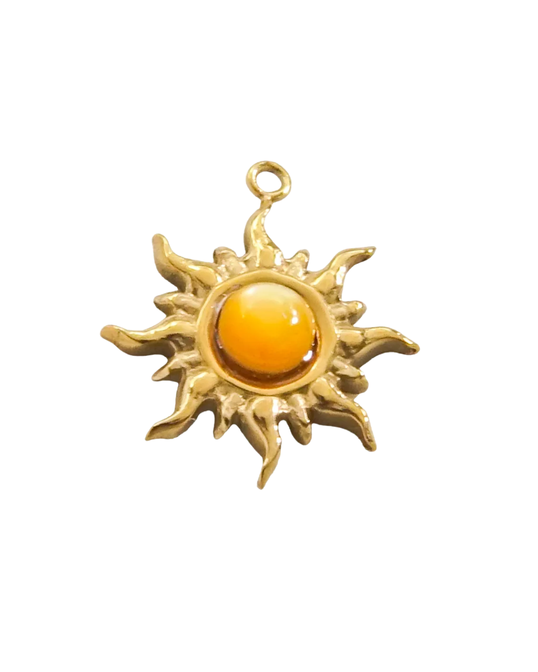 Golden Sunrise Charm