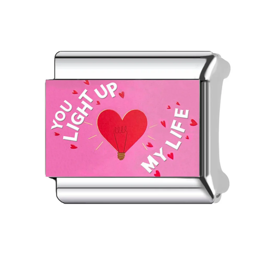 You Light Up My Life Charm