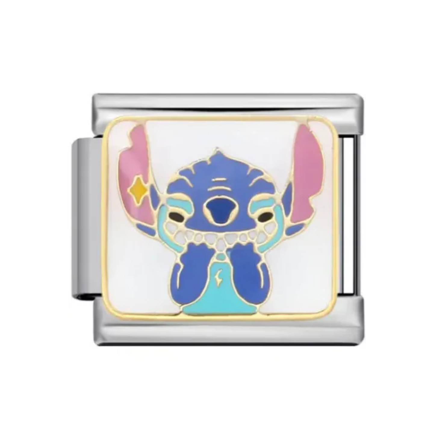 Stitch Inspired Italian Charm