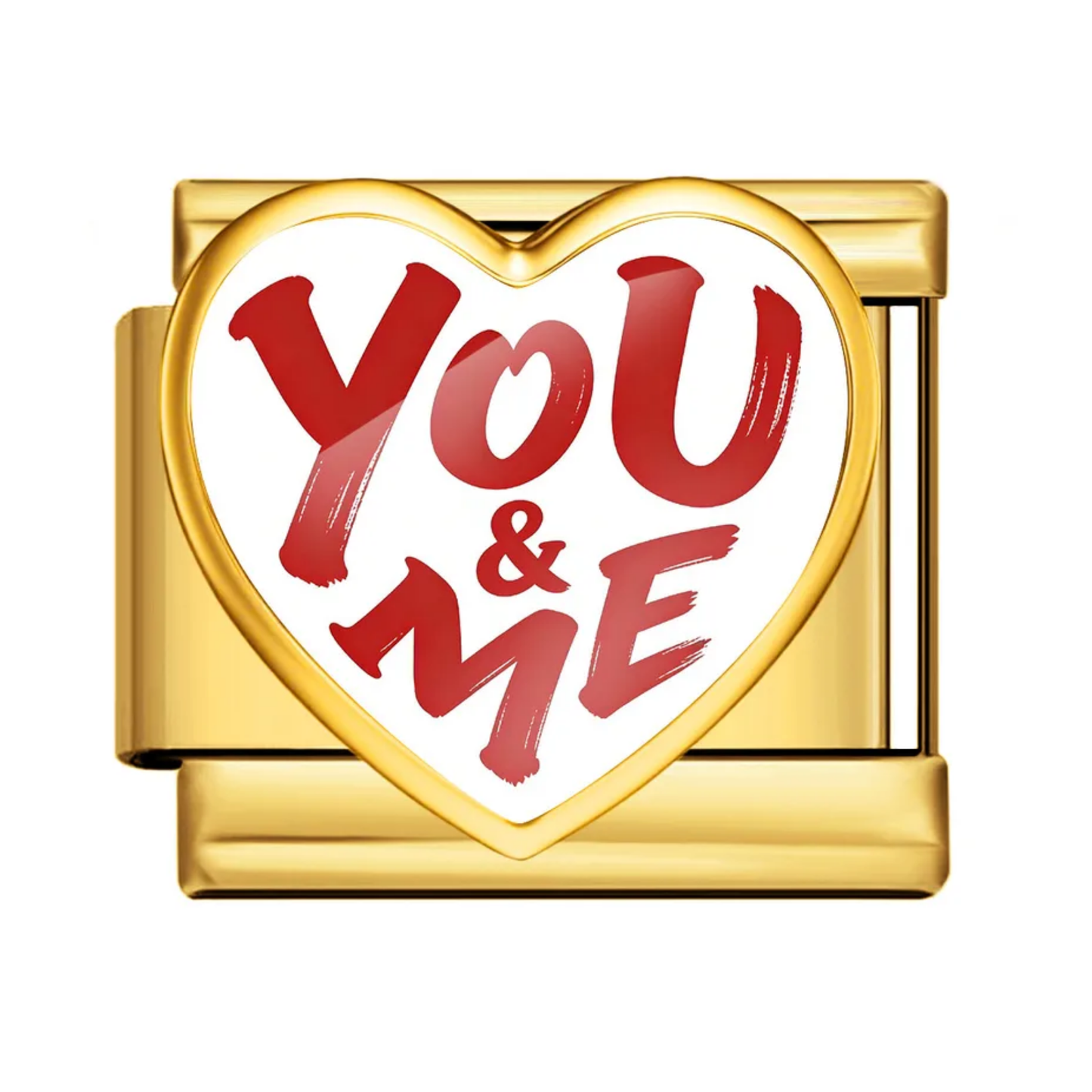 You & Me Love Italian Charm