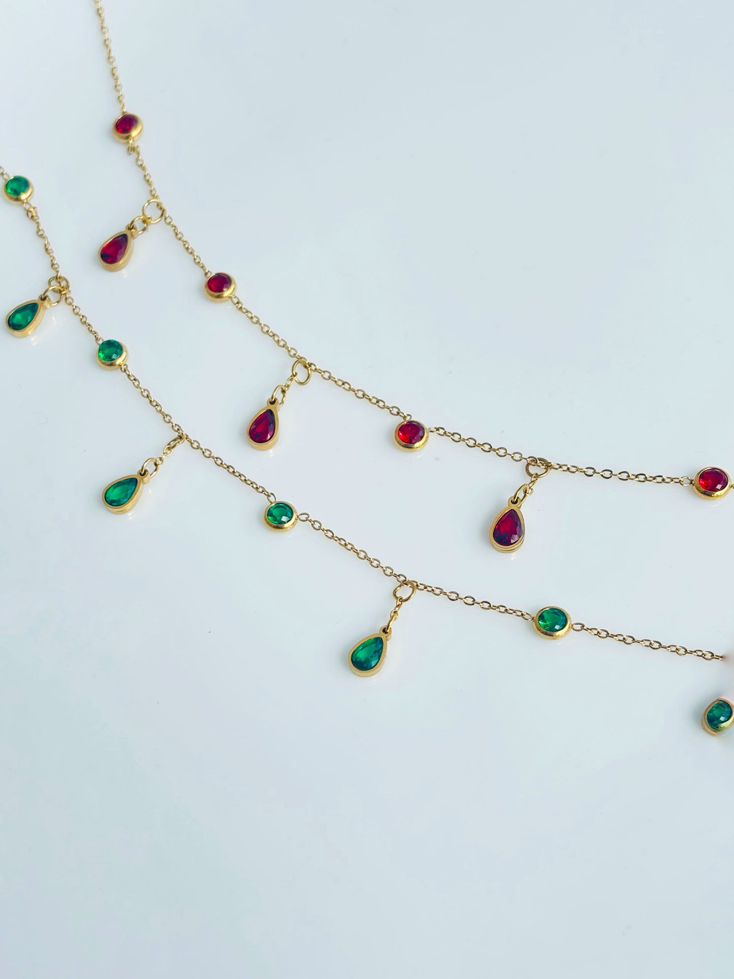 Water Drop Tassel Necklace