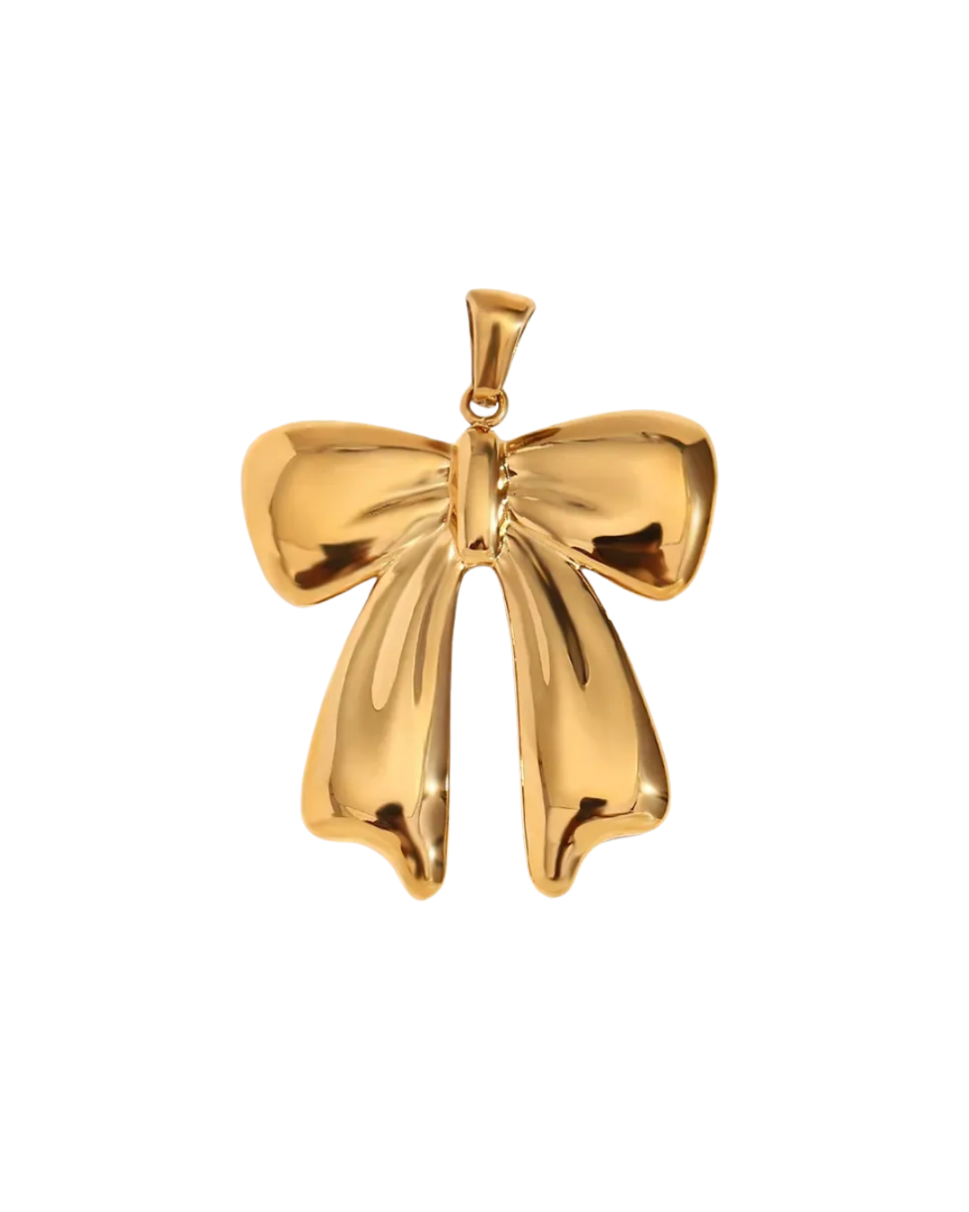 Golden Bow Charm