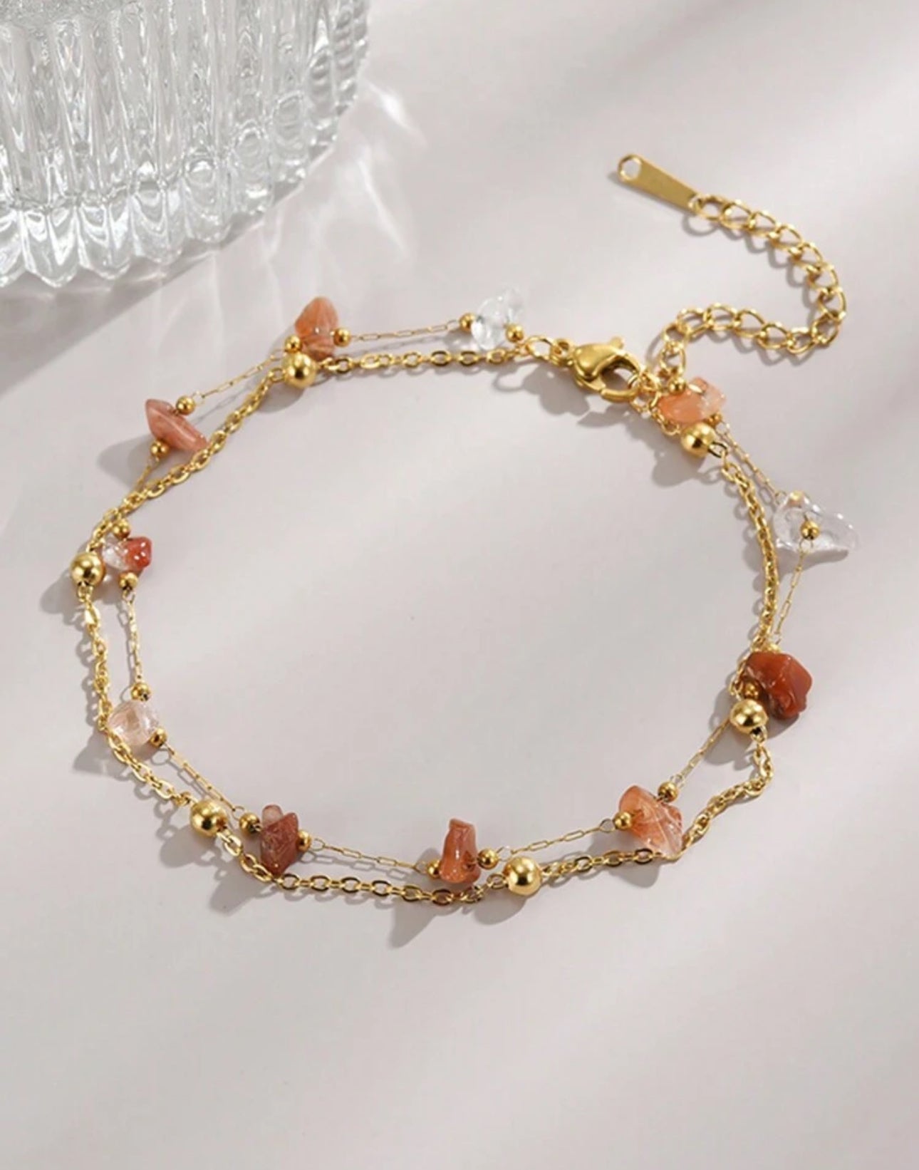 Sunset Glow Anklet