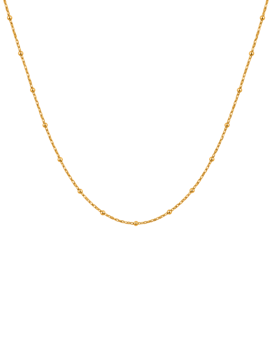 Singapore Beaded Rope Chain Necklace