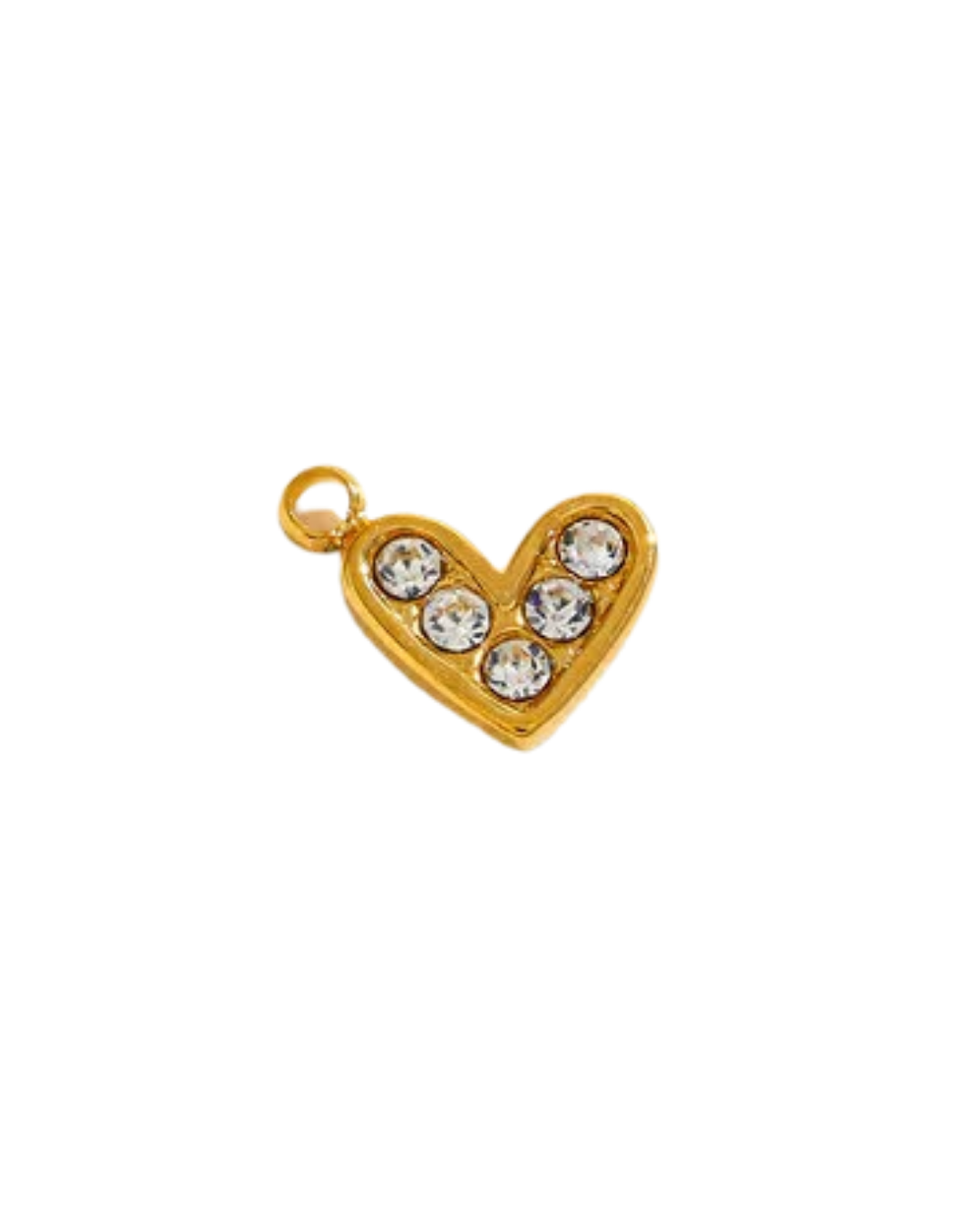 Crystal Heart Charm
