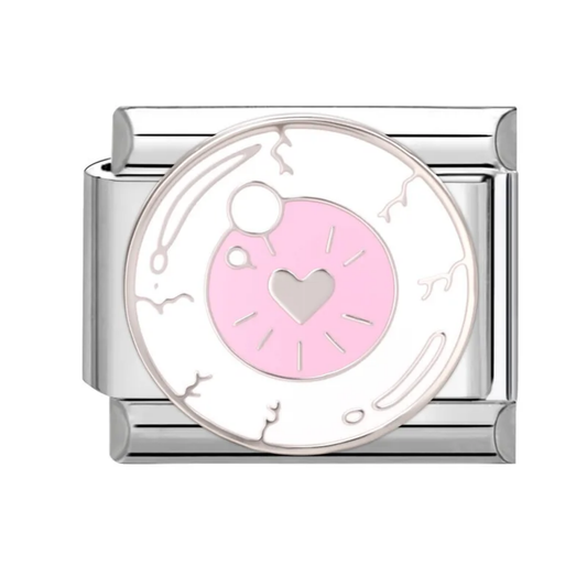 Love Clock Italian Charm