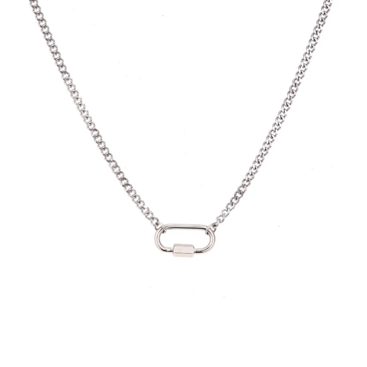 Oval Climbing Button Carabiner Chain