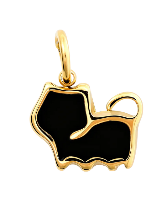 Midnight Cat Charm