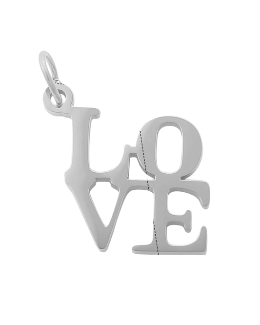 Classic LOVE Pendant Charm