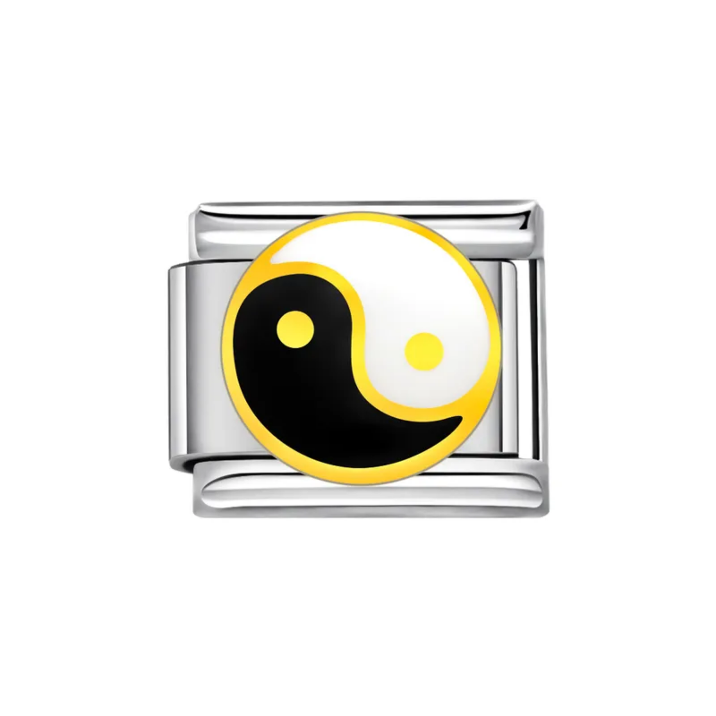 Yin Yang Italian Charm