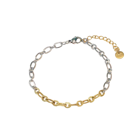 Mix Colour Paperclip Bracelet