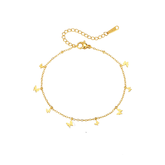Butterfly Chain Bracelet
