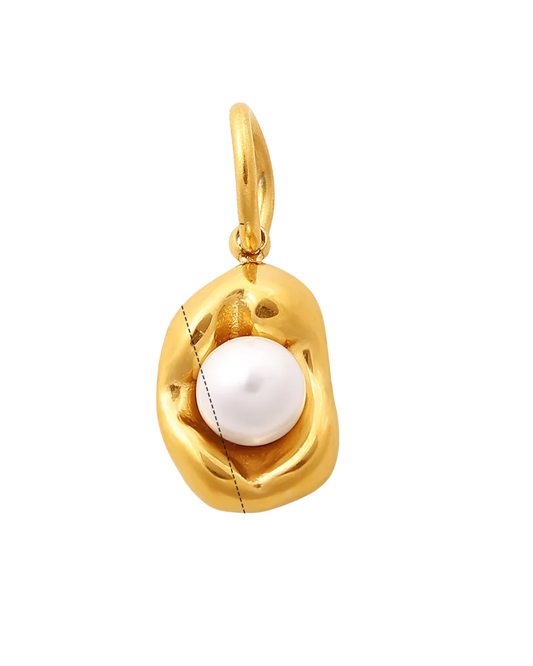 Pearl Nugget Charm