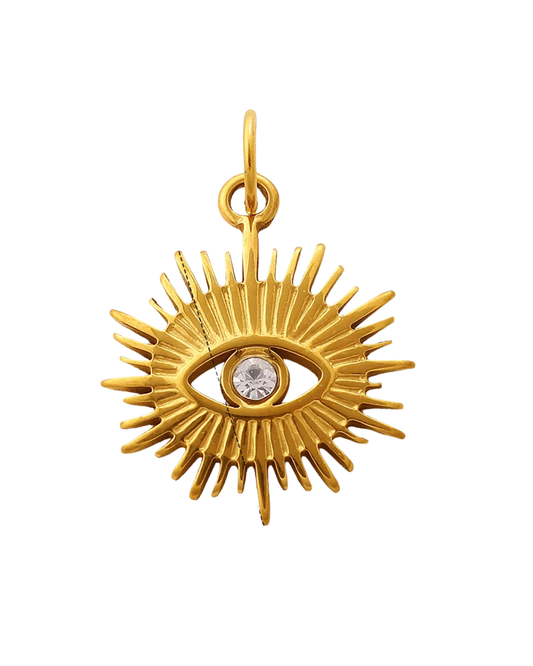 Radiant Evil Eye Charm