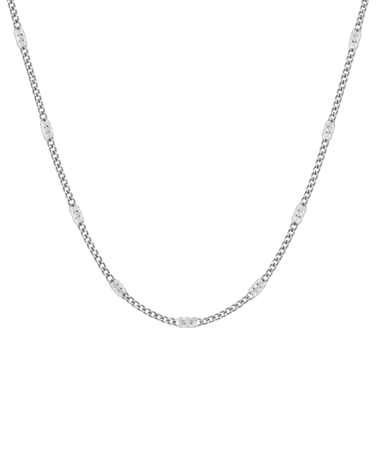 Side-pressed Chain Necklace