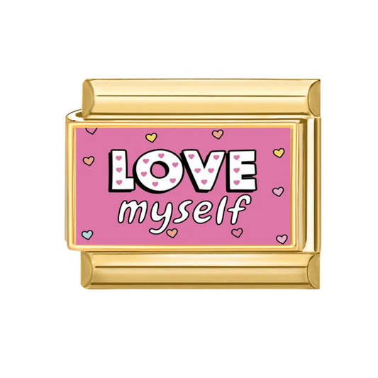 Love Myself Italian Charm